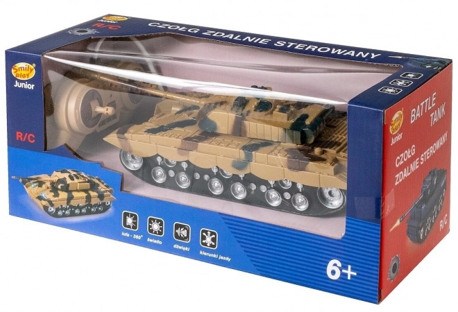 Szórakoztató RC tank töltővel