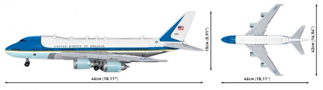 Kocka Boeing 747 Air Force One