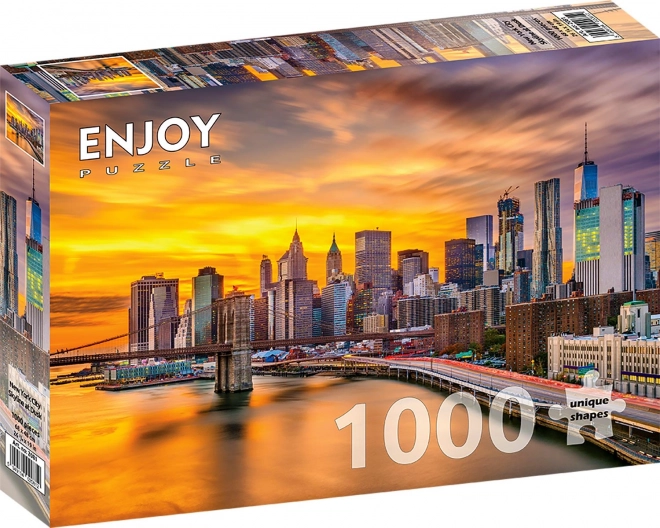 Enjoy puzzle new york alkonyatkor, USA, 1000 darab