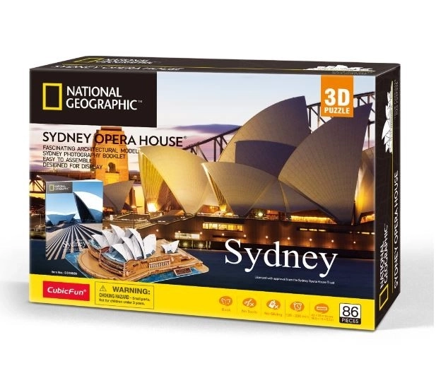 National Geographic 3D puzzle: Sydney látkép