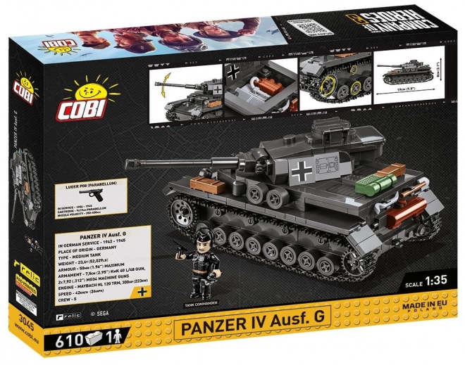 Panzer IV harckocsi építő készlet - COBI