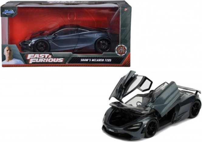 Halálos iramban McLaren 720S Shaw 1:24 fém autómodell