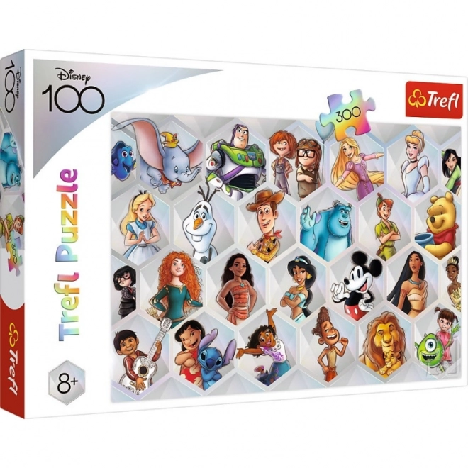 Disney 100 év varázsa puzzle 300 db - Trefl