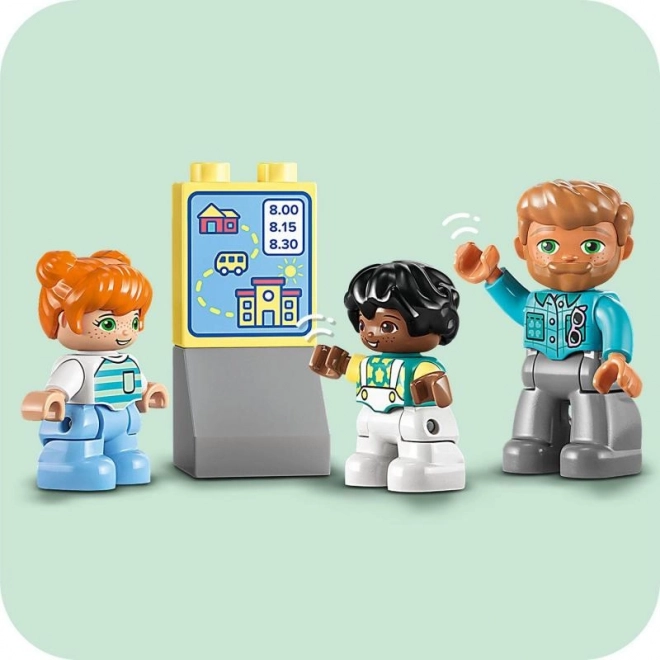 Buszos kaland készlet LEGO DUPLO-val