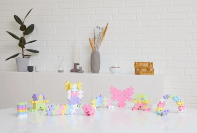Kreatív építőkészlet Plus-Plus BIG Pastel gyerekeknek