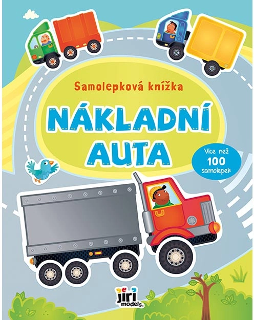 Matrica könyv Teherautók