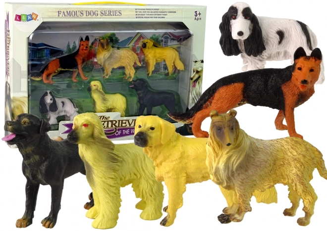 famous dog of the world kutyás figura szett 6 darab