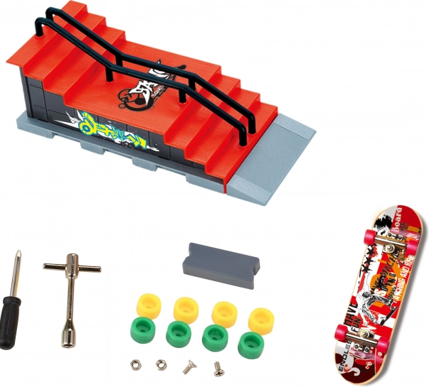 Fingerboard készlet lépcsőkkel