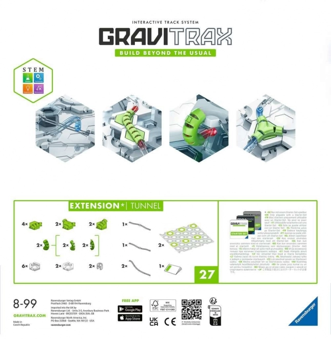 GraviTrax alagutak szett