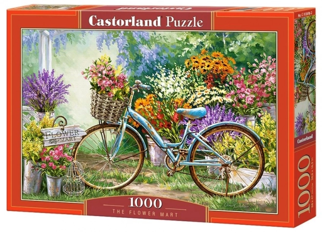 Kastorland puzzle Virágpiac 1000 darabos