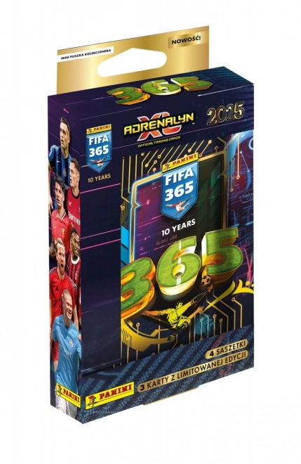 Panini FIFA 365 Adrenalyn XL 2025 mini fémdoboz