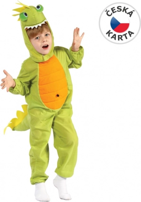 Karneváli dinoszaurusz jelmez gyerekeknek 92-104 cm