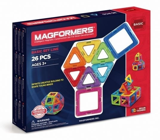 Magformers mágneses építőjáték 26 darabos szett