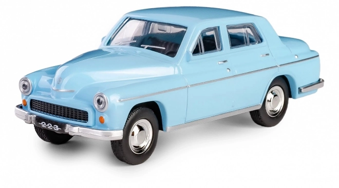 Retro Autó PRL Warszawa 223 Kék