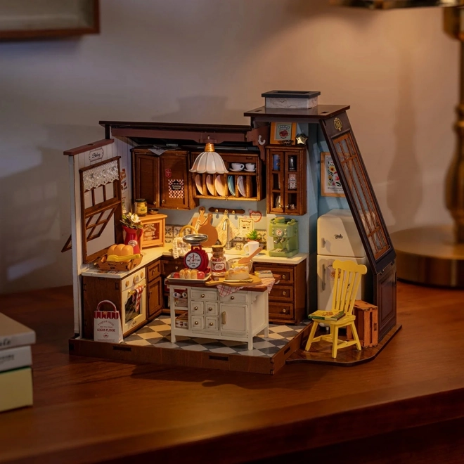 Miniatűr házikó Konyha Tele Illatokkal