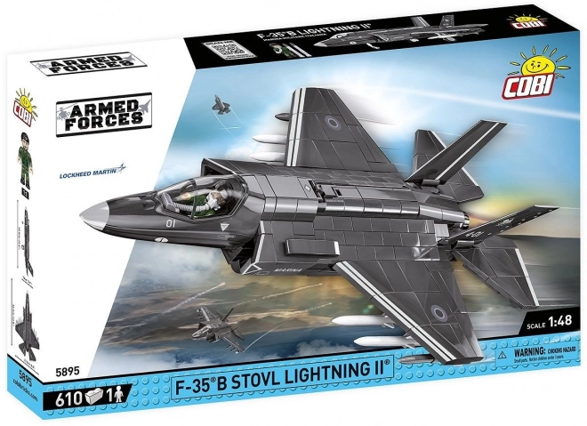 F-35B Lightning II repülőgép építőkészlet 610 darabos