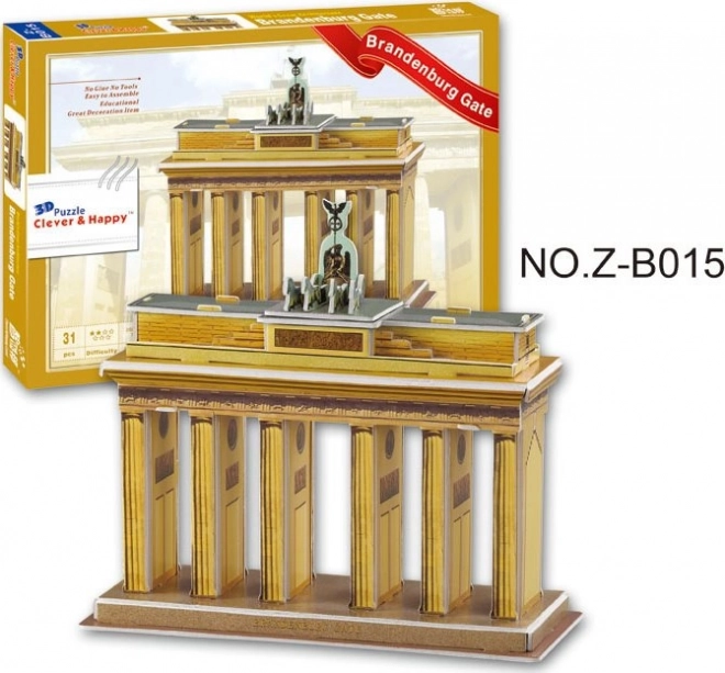 Clever&Happy 3D puzzle Brandenburgi kapu