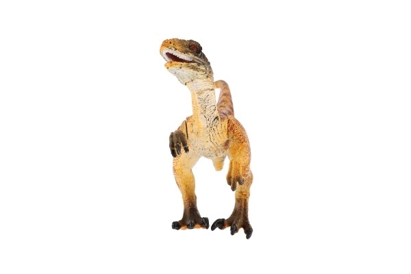 Velociraptor műanyag figura 16 cm-es táskában