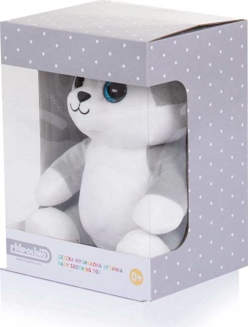 CHIPOLINO Plüss Huskey fényekkel és zenével