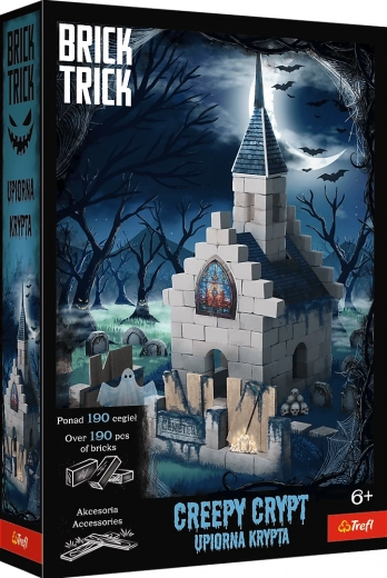Trefl Brick Trick kísérteties kripta – tégla építőkészlet (190 darab)
