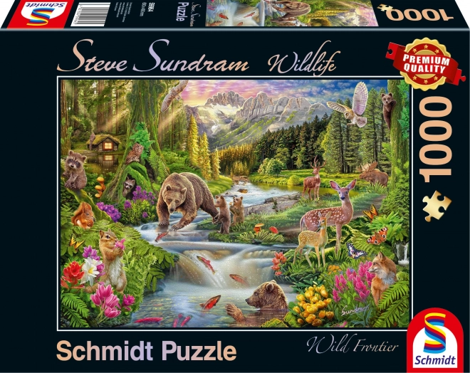 Schmidt puzzle vadon: erdei határ 1000 darab