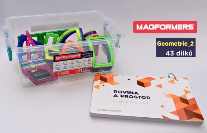 Magformers geometriai oktatódoboz 2. – Sík és tér