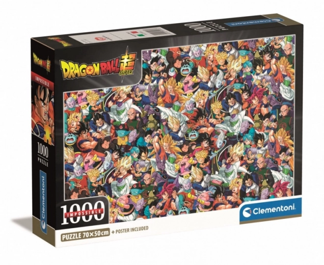 Puzzle 1000 darabból Kompakt Anime Dragon Ball
