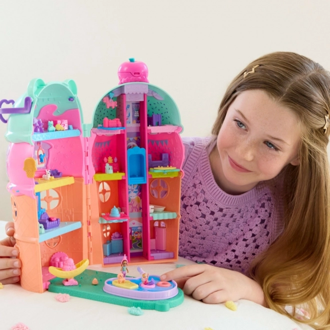 Polly Pocket Jégház medencével