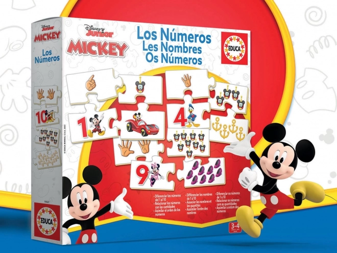 Educa puzzle mickey és barátai: számolás