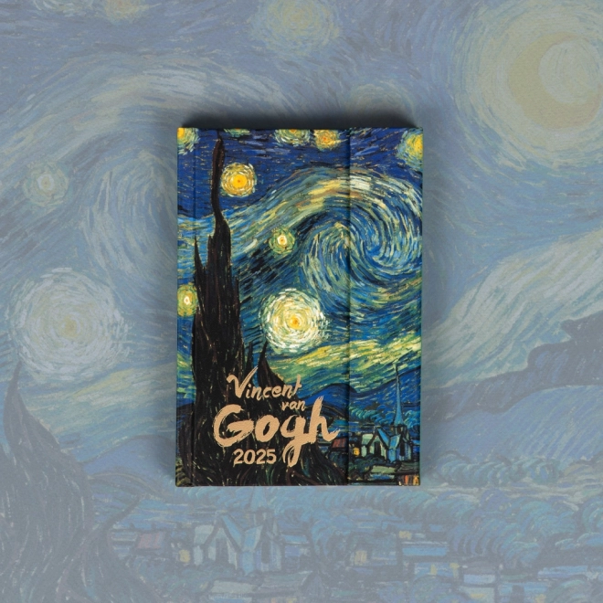 Vincent Van Gogh 2025 heti mágneses tervező