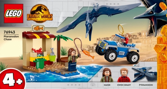 Lego Jurassic World pteranodon hajsza