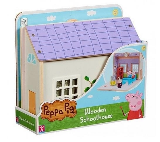 Peppa malac fa iskola játékszett