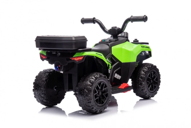 Gyerek akkumulátoros quad zöld