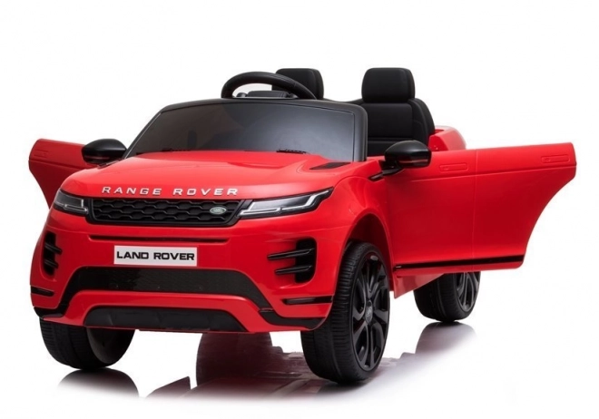 Akkumulátoros Range Rover Evoque gyermekautó piros