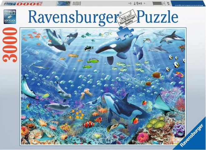 Ravensburger Színes Vízalatti Világ Puzzle 3000 darabos