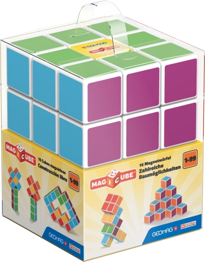 Geomag Magicube kreatív mágneses kockák, 16 darab