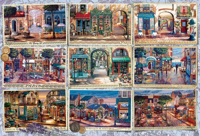 Cobble Hill Párizsi emlékek puzzle 2000 darabos