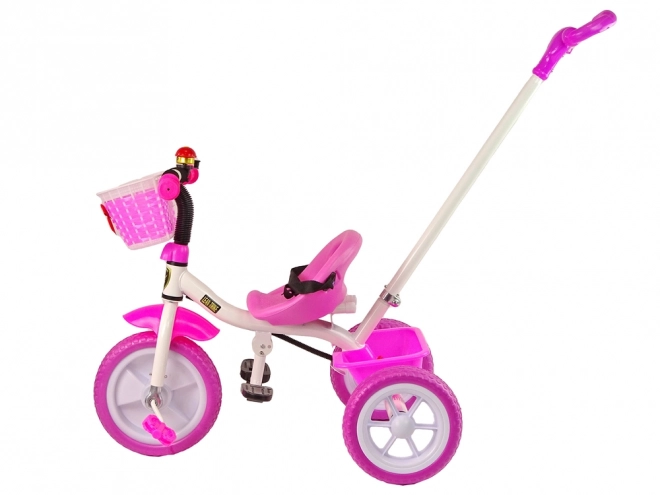 Tricikli PRO100 Pink Kosaras EVA Kerekek
