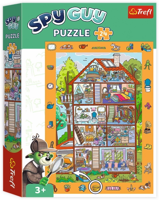 Megfigyelő Puzzle 24 darabos - Spy Guy - Otthon