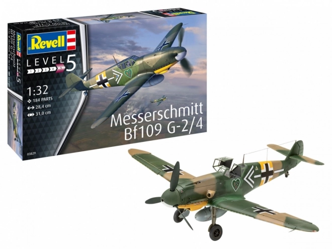 Messerschmitt BF 109G-2/4 műanyag modell 1/32