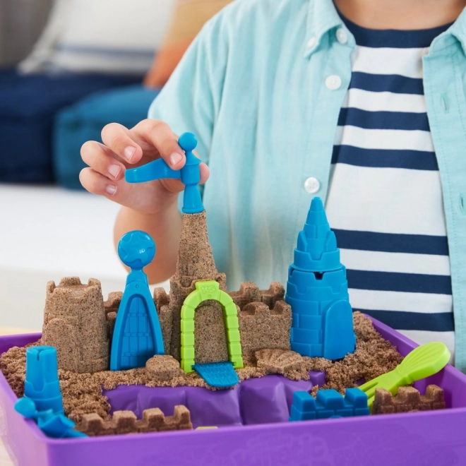 Kinetic Sand strand építkezés készlet