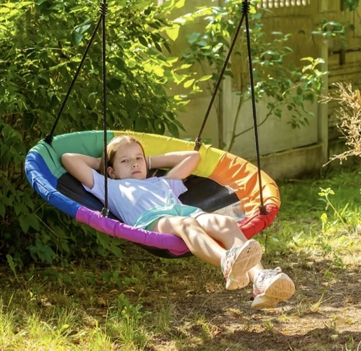 Gyerek függő hinta Gólyafészek 110 cm
