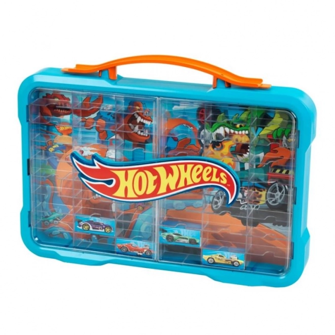 Hot Wheels gyűjtői vitrin világítással