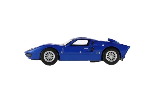 Kov/plast autó Kinsmart 1966 Ford GT40 MKII - 13 cm, négy színben, hátrahúzós