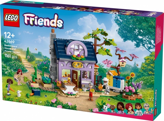 Mézeskert és méhész háza LEGO Friends