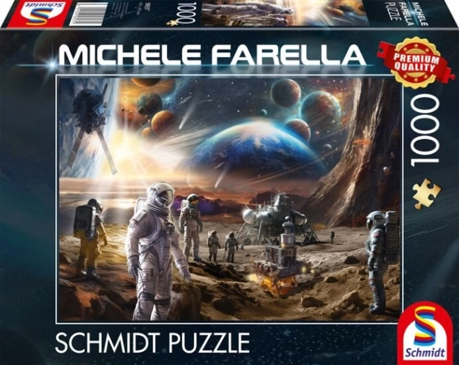 Schmidt puzzle űrkutatás 1000 darabos