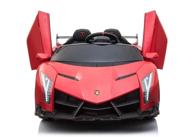 Lamborghini Veneno elektromos autó piros