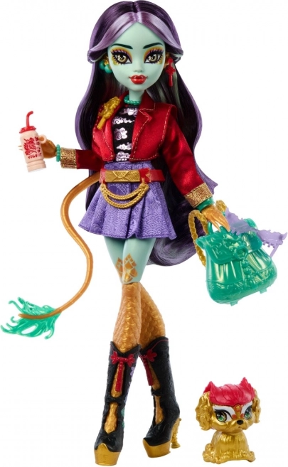 Monster High Jinafire Long baba kisállattal