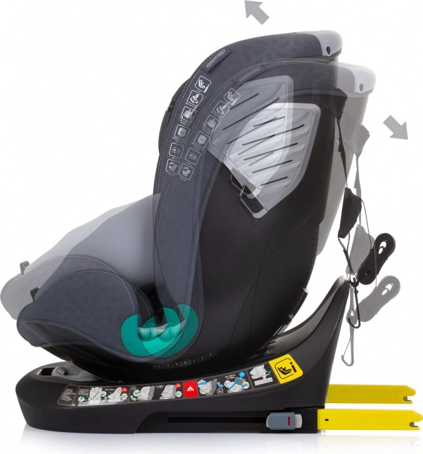 autósülés supreme i-size 40-150cm isofix 360, gránit