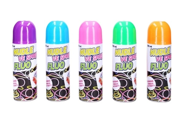 Fluo színű bulihab spray